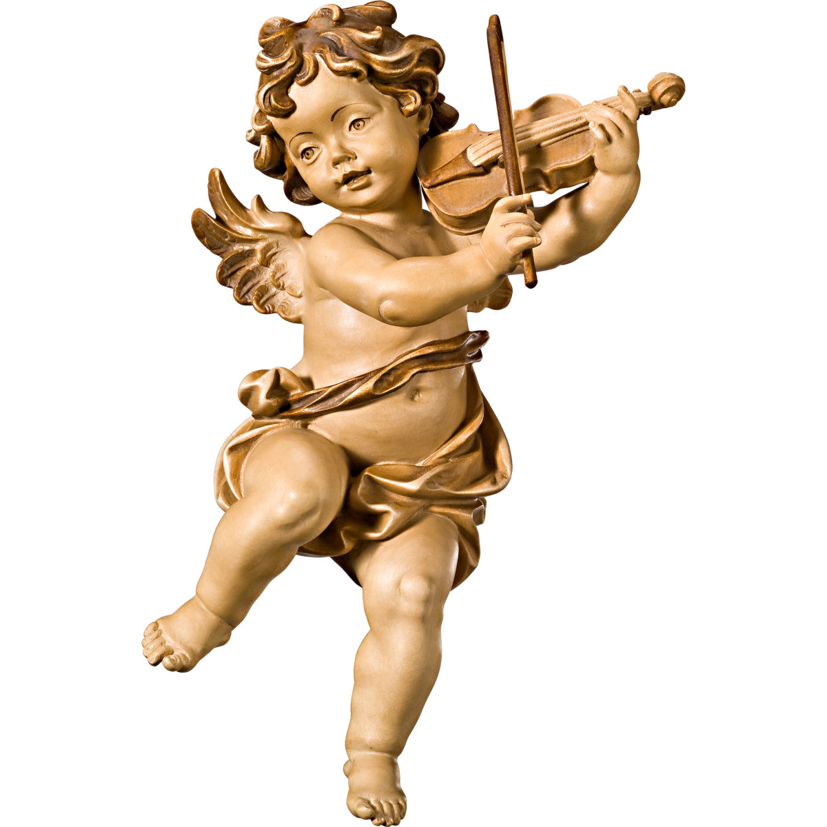 Ángel Bergland con violín